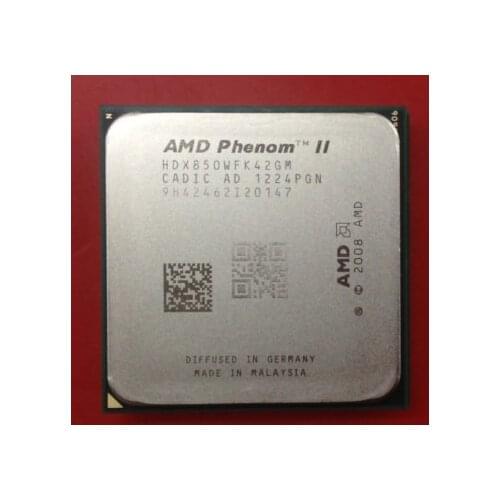 AMD Phenom II X4 850 x4 850 850 CPU Processor Quad-Core (3.3Ghz/ 4M /95W )Socket AM3 AM2+ 938 pin 100% work