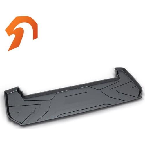 Rubber Rear Trunk Cover Cargo Liner Trunk Tray Floor Mats For Mitsubishi pajero 2017-2018 all new 7 seats Carpet Liner Mats