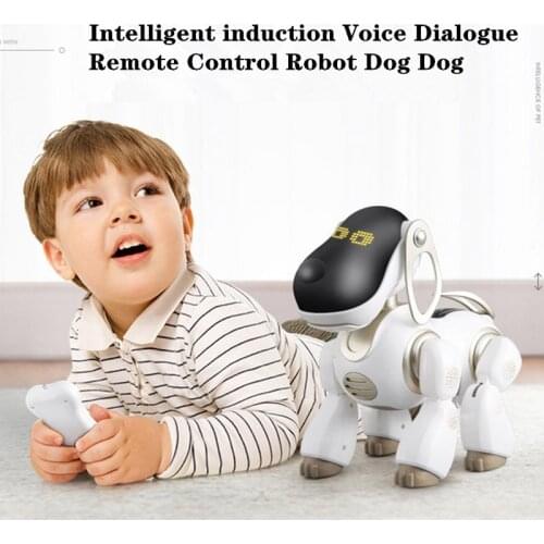 Pet induction Robots intelligent Voice Dialogue RC Robot Dog Singing Dancing Robot Children Educational Toys Learning Machine