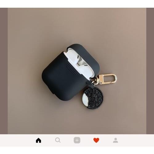Chocolate cookies Cover For Apple Airpods Case Protective Cover Bluetooth Wireless Earphone Case For AirPods Charging Box
