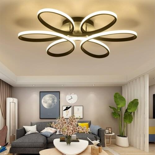 Modern LED Chandelier For Living Room Bedroom Dining room 2.4G Dimmable Aluminum Body Indoor Ceiling Decoration Lighting Fixture