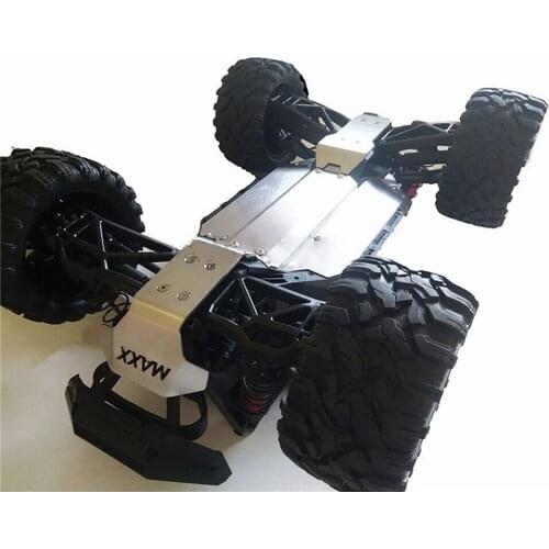 5pcs Protective Anti-collision Guard Plate Chassis Armor for 1/10 Traxxas Maxx RC Car Parts Accessories