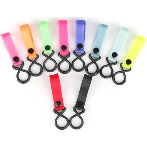 10Pcs/set Stroller Hook Plastic Shopping Bag Hooks For Buggy Pram Pushchair Stroller Clips Hand Carry Attach New Random Color