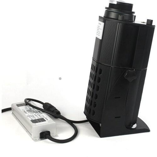 8/lot static and rotating 80w high definition waterproof led logo projector for store advertising