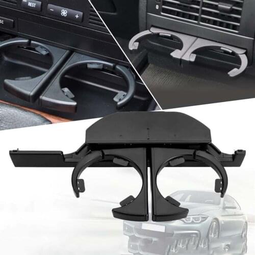 Car Dash Mounted Console Cup Holder Front Left/Right Retractable Drinks Holder for BMW E39