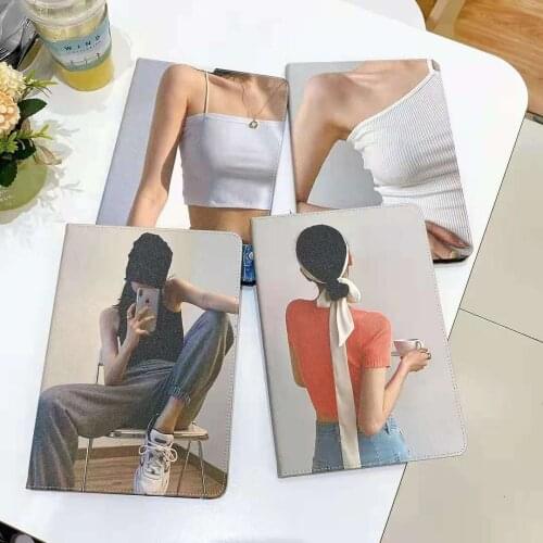 Flower Ipad Case for Ipad Pro 2021 Same Cartoon Suitable for IPad Air 4 3 Air 2 9.7 2017 Mini4 5 10.2 / 10.5 Ipad Cover