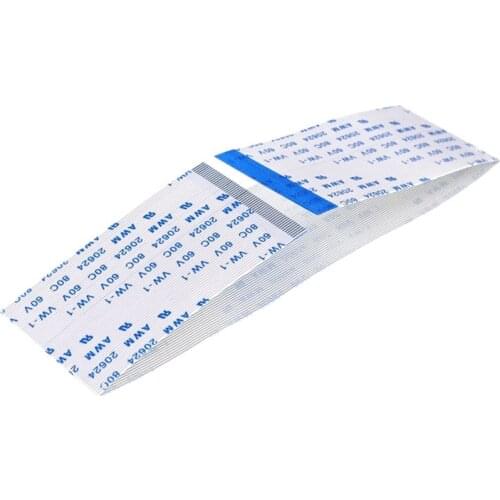 10pcs FFC FPC Flexible flat cable 55 PIN 0.5 mm pitch Opposite Sides Length 50 mm 100 150 200 250 300 400 500 mm Reverse Type B