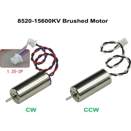 LDARC 8520 15600KV CW CCW Brushed Motors 1S fitTiny 8X FPV Quadcopter Racer Drones