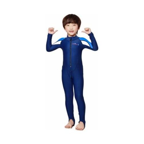 Fashion Boy One piece Swimsuit Plus Size Wetsuits Lycra Surfing Womens surf clothes neoprene Swimming Suit for Kids Scuba Diving