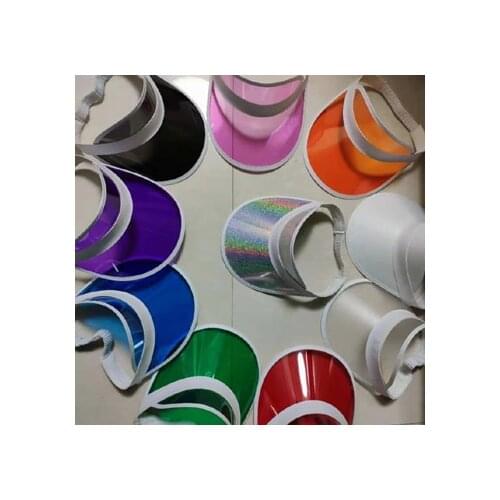 Mens and womens sun hats casual plastic hats riding beach hats colorful party hats