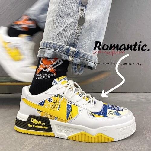 2021 New Sneakers Thick Sole Shoes Big Head INS Casual Sports Hong Kong Fengsen Fashion Large Size Mens Shoes