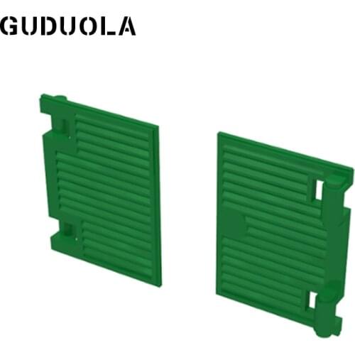 Guduola Window 1x2x3 Shutter with Hinges and no Handle 60800 MOC Building Block Toys Parts Brick 20pcs/LOT