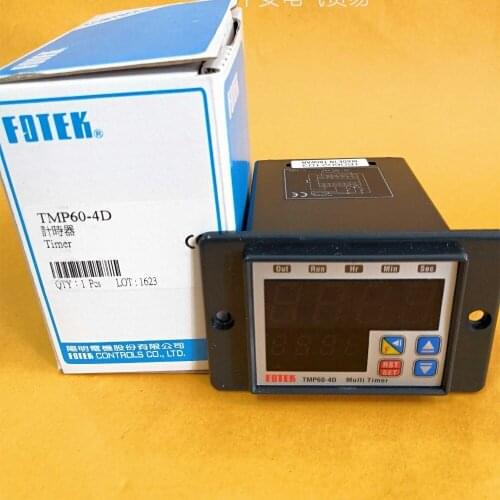 TMP48-4D TMP60-4D FOTEK Timer 100% New Original Genuine 90-265VAC