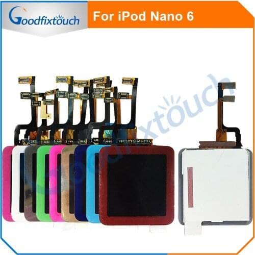 For iPod Nano 6 LCD Display Touch Screen Digitizer Assembly For iPod Nano6 Replacement Parts With free tools