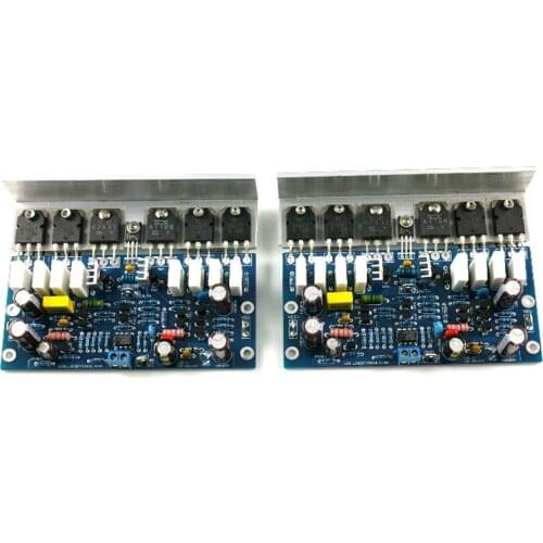 1pair L25 Sanken 2SA1186 2SC2837 Dual-channel Front Rear Power Amplifier 250W8R