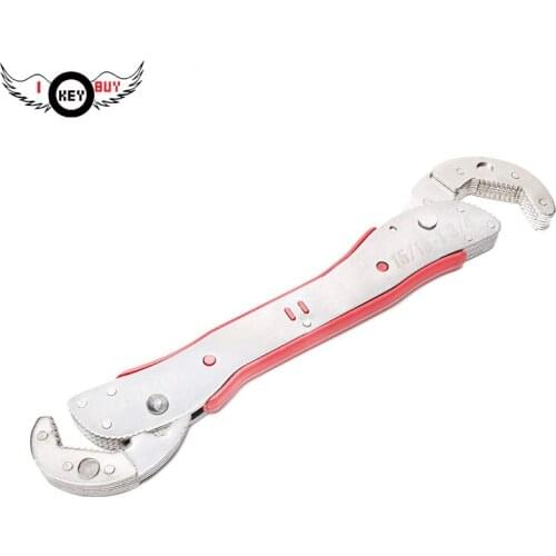 1PC Multi-Function Universal Auto-Ratcheting Spanner Hand Tools Double Head Adjustable Socket Wrench for Any Shape
