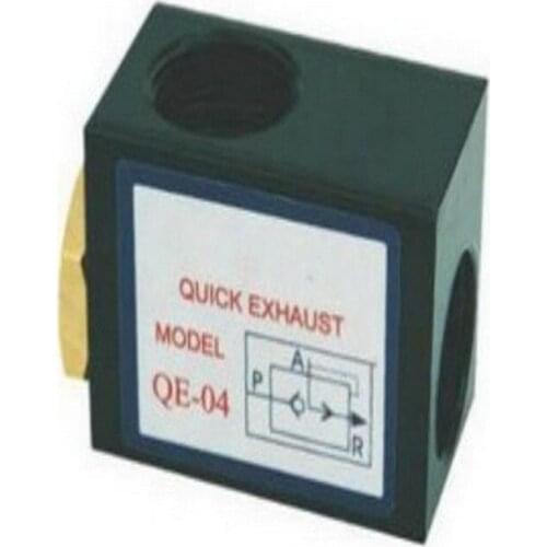 1Pcs Pneumatic Air Quick Exhaust Valve Aluminum QE-01 QE-02 QE-03 QE-04