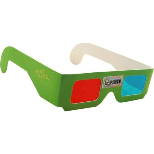 11 Pieces DIY Red Blue 3D Glasses Kits Science Experiment Educational Toys