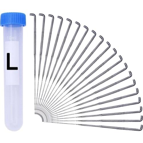 20 Pcs Felting Needles for Needle Felting Kit Needle Felting Tools Wool Felting Kit Beginners Felting Wool Set (No. L)