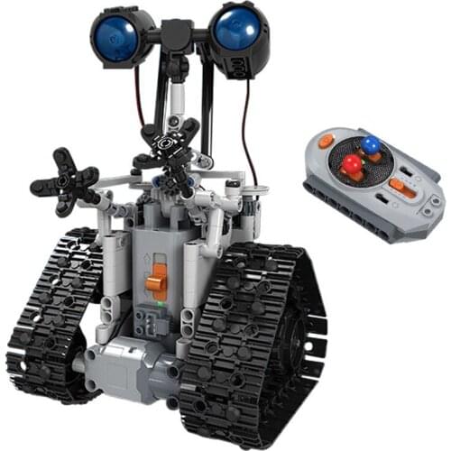7112 DIY Robot Remote Control Electric Intelligent Robot Building Blocks High-Tech Creative Puzzle Social Toy Birthday Gift