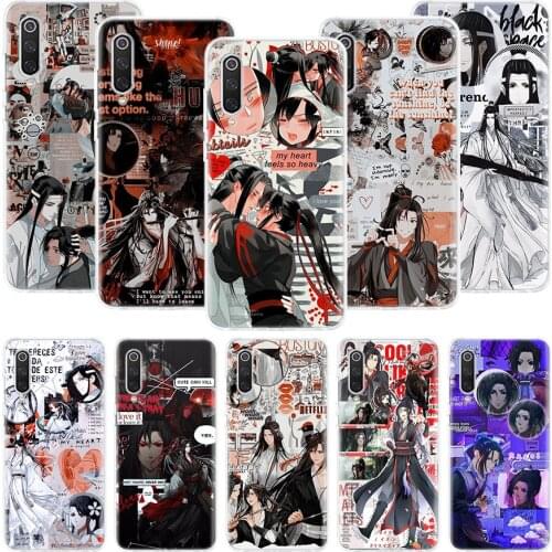 Mo Dao Zu Shi MDZS Manga Phone Case For Xiaomi Redmi Note 10 9 8 Pro 9S 8 8T 7 6 5 6A 7A 8A 9A 9C 4X S2 K20 K30 Art Cover Coque