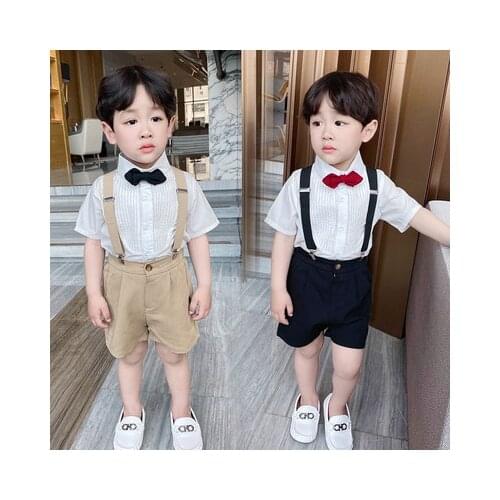Childrens Blazer Sets Kids Recitation Performance Costume Baby Boy Primary School Student Chorus Kindergarten Overalls Suits