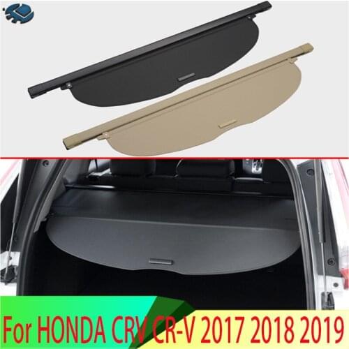 For HONDA CRV CR-V 2017 2018 2019 Aluminum+Canvas Rear Cargo Cover privacy Trunk Screen Security Shield shade Accessories