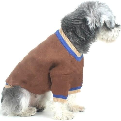 Dogs Jumpers Pet Overall Sweater Puppy Cat Clothing Thick Pets Dogs Clothing Chihuahua York Bulldog Pet Dog Clothes Sweater