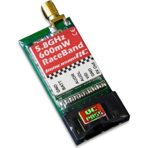 IRC ImmersionRC Raceband 5.8GHz 5.8G 600mW AV Transmitter Module for FatShark for RC Drone Long range system