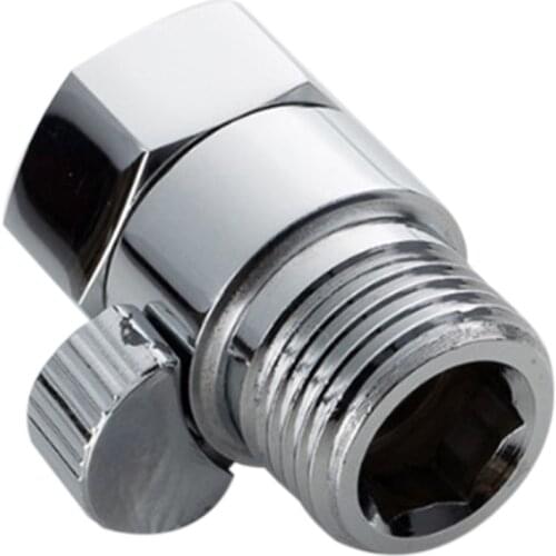 Quality Hand Shower and Bidet Flow Control Valve Bathroom Brass Switch Valve Toilet Bidet Faucet Accessories