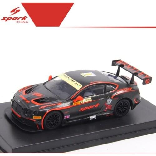 Spark 1:64 Y104 Bentley GT3 No.8 GP FIA GT World Cup 2015 Simulation Model Car