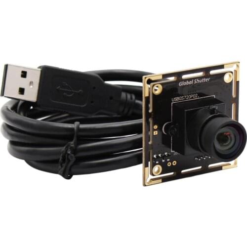 Monochrome Global Shutter Camera Module Aptina AR0144 MJPEG 60fps 1280X720 USB Camera Module for Computer PC Laptop Notebook