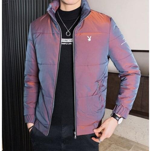 5XL Plus Size 2021 Winter Cotton Jacket Men Coat Warm Short Casual Loos Black