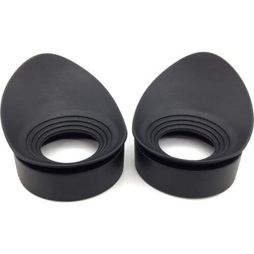 One Pair Binoculars Rubber Eye Cups Eye Guards Cups Inner Diameter 40 mm for Telescopes Eyecups Microscope Eyepiece