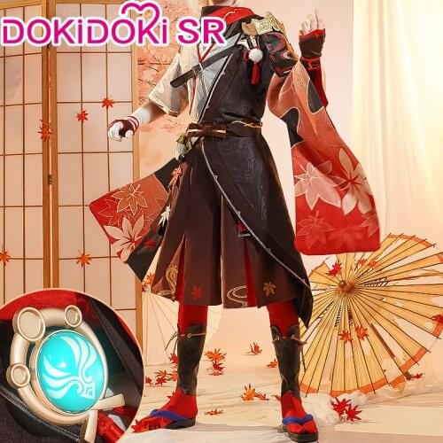 PRE-SALE DokiDoki-SR Game Genshin Impact Kazuha Cosplay Costume Kazuha Game Genshin Impact Kazuha Costume