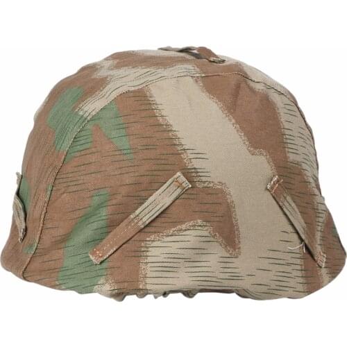 WWII GERMAN SPLINTER CAMO M35 REVERSIBLE HELMET COVER