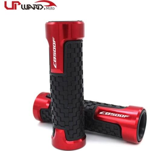 For HONDA CB500F CB 500F CB500X 2013 2014 2015 2016 Motorcycle Accessories 7/8'' 22MM CNC Handlebar Grips Handle Grip Handle bar