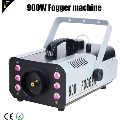 LED 900w RGB 3in1 Color Mixing Fog Smoke Vapor Mist Machine Stage Property for Party Show Wedding Performance Music Small Club