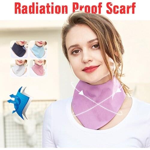Anti-radiation Bib Collar Neck Protection Neck Cover Scarf Protect Thyroid Radiation Shield Computer Neck Protection Covers