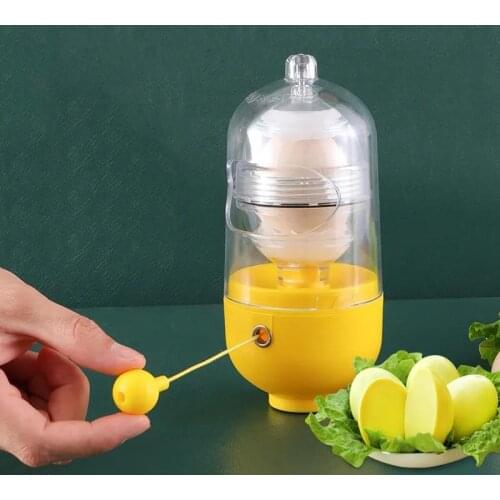 Eggs Mixing Maker Manual Blender Egg Stirring Golden Eggs Puller Utensils Shaker Multi-cutter Household Slicer Kitchen Gadget