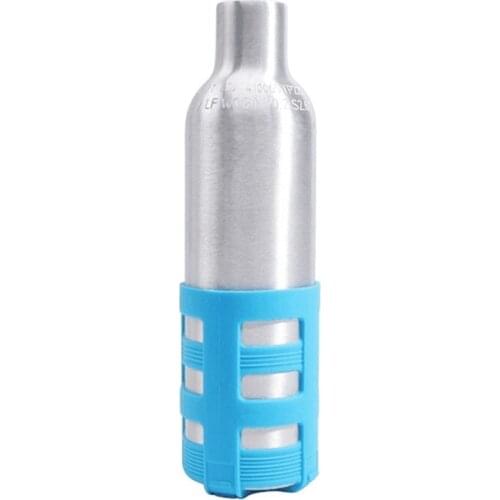 0.2L Black Soda Maker Refillable Soda Bottle Spare Reusable CO2 Cylinder Accessory for Soda Machines