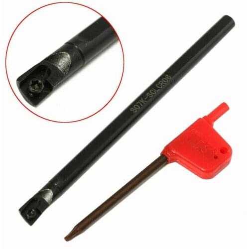 10pcs S08K SCLCR06 tungsten carbide turning tool holder for CCMT06 blades for lathe Boring tool bar