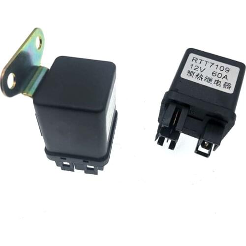 2pcs for Isuzu Diesel Foton Truck Preheating Relay 12V 24V