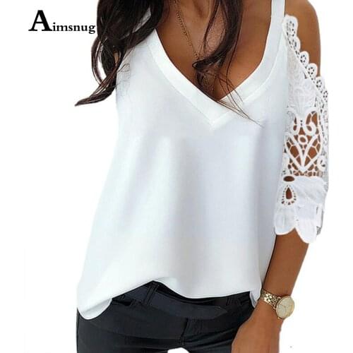 Трикотажные блузки Aimsnug China At AliExpress