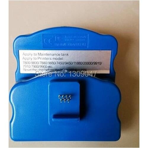 Chip resetter for Epson 20000 maintenance tank for 20000 waste ink tank