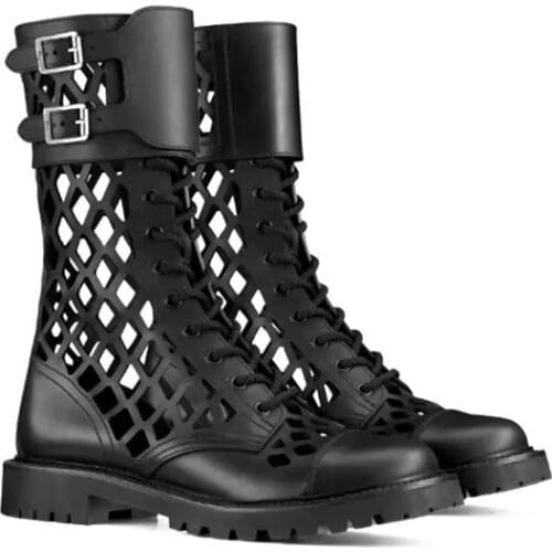 HDSUNFLY Low-heeled Shoes
