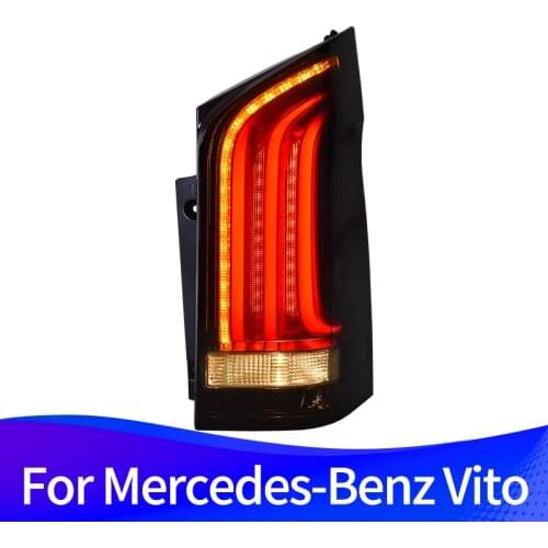 Taillight Assembly For Mercedes-Benz Vito W447 2014-2020 Benz V-Class/Metris LED Sequential Turn Signal LED Running Light