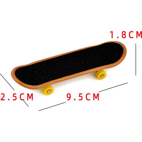 Mini Finger Skateboarding Fingerboard BMX Bicycle Set Fun Skate Boards Mini Bikes Toys For Children Boys Kids Gifts Color Random