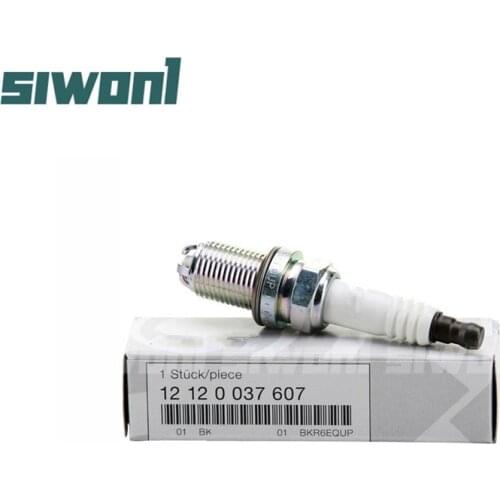 SET OF 4-6pcs For BMW E39 E46 M54 M62 N62 E66 E67 E38 4.4L Spark Plugs BKR6EQUP 3199 12120037607