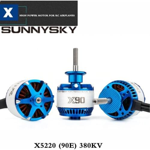 Original Third generation sunnysky X5220 380KV high power motor for 90E P3A P3D RC airplanes